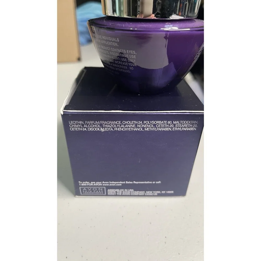 AVON ANEW PLATINUM Night Cream 2.6 oz BONUS - NIB REG. $52